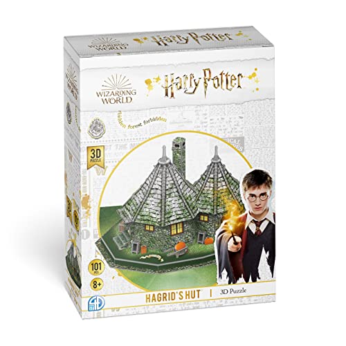 ハリー・ポッター アメリカ直輸入 おもちゃ 3D Puzzle: Harry Potter: Hagrids Hut ? 101 Piece