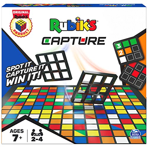 ボードゲーム 英語 アメリカ Rubik's Capture, Classic Fast-Paced Puzzle Strategy Sequence Retro Chal