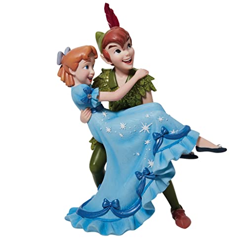 エネスコ Enesco 置物 インテリア Enesco Disney Showcase Peter Pan Carrying Wendy Darling Figurine, 8