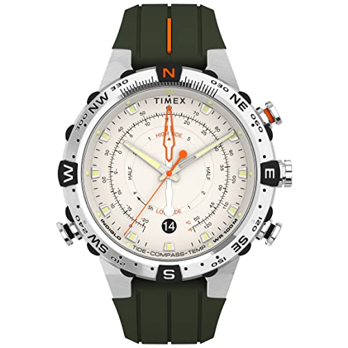 腕時計 タイメックス メンズ Timex Men's Expedition Tide-Temp-Compass 45mm TW2V22200VQ Quartz Watch