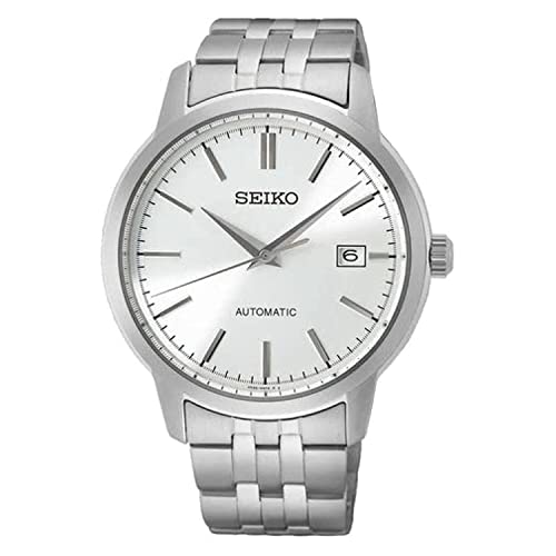 腕時計 セイコー メンズ SEIKO Essentials SS Automatic Silver Dial