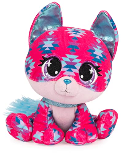 ガンド GUND ぬいぐるみ GUND P.Lushes Designer Fashion Pets Ciera Sunset Fox Stuffed Animal, Pink/Blue,