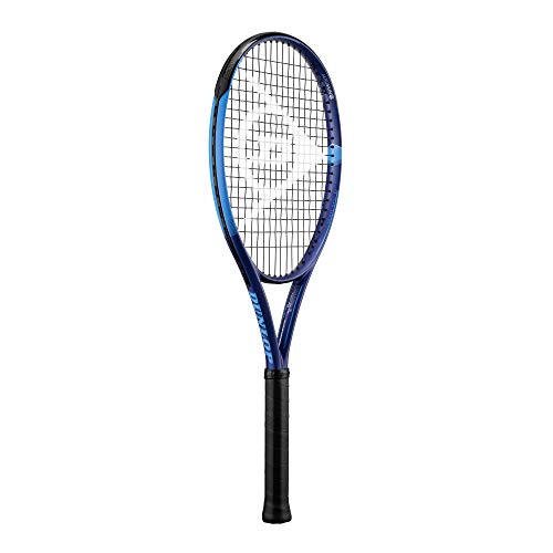 テニス ラケット 輸入 Dunlop Sports FX Team 270 Pre-Strung Tennis Racket, 1/4 Grip, Blue