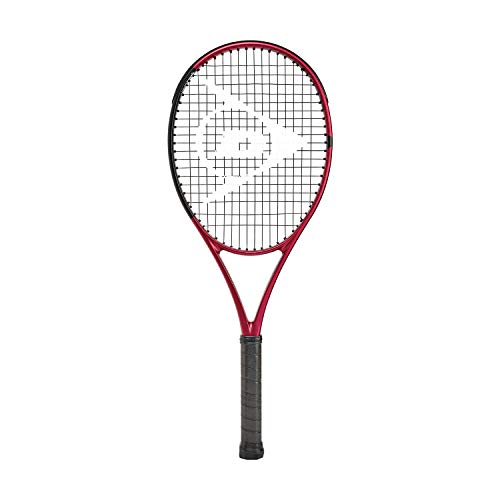 テニス ラケット 輸入 Dunlop Sports CX Team 275 Pre-Strung Tennis Racket, 3/8 Grip, red/Black
