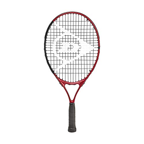 テニス ラケット 輸入 Dunlop Sports CX Comp Junior Tennis Racket, 21, Black/Red