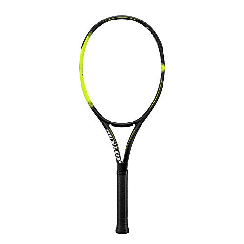 テニス ラケット 輸入 Dunlop Sports SX 300 LS Tennis Racket, 4 3/8 Grip, Black/Yellow