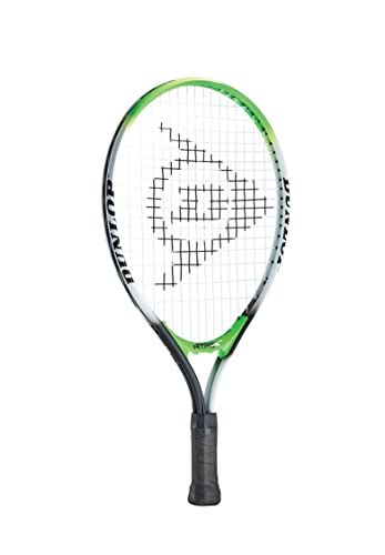 テニス ラケット 輸入 Dunlop Sports Nitro Junior Tennis Racket, 19 Length, White/Green/Black