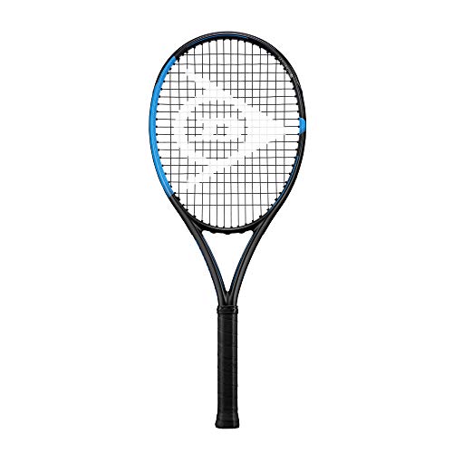 テニス ラケット 輸入 Dunlop Sports FX Team 285 Pre-Strung Tennis Racket, 1/4 Grip, Blue/Black