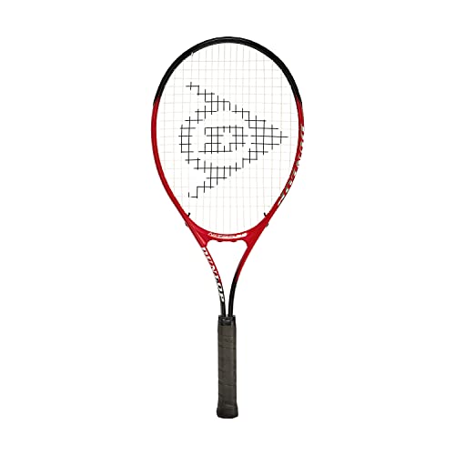 テニス ラケット 輸入 Dunlop Sports Nitro Junior Tennis Racket, 25 Length, Red/Black