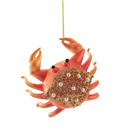 エネスコ Enesco 置物 インテリア Enesco Coast Pacific Gold Crab Ornament