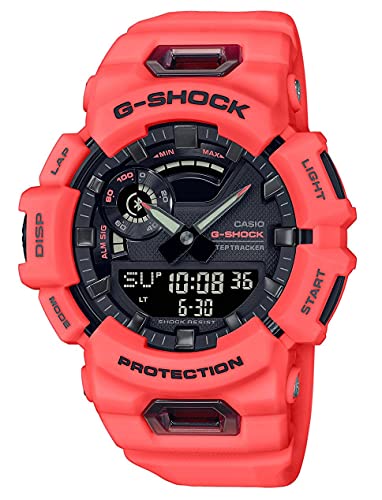 腕時計 カシオ メンズ Casio Mens Analogue-Digital Quartz Watch G-Shock, Red, os, GBA-900-4AER