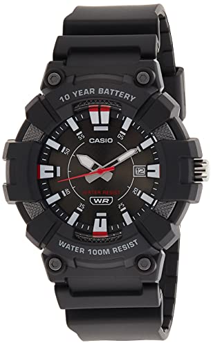 腕時計 カシオ メンズ Casio Men's Heavy Duty 10-Year Battery Date Indicator Watch (Model: MW610H-1AV)