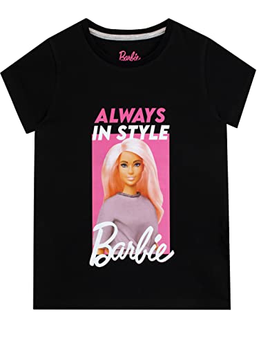 バービー バービー人形 Barbie Girls T-Shirt Black 8