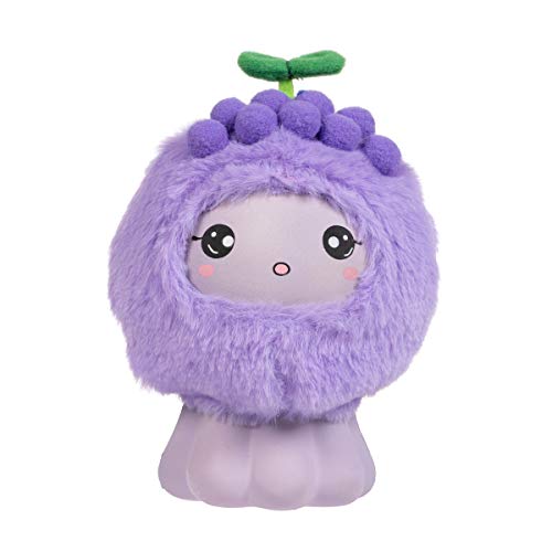 アドラ 赤ちゃん人形 ベビー人形 Adora Glow in The Dark Squishy Toy - Jelly Plush - Goofy Grape