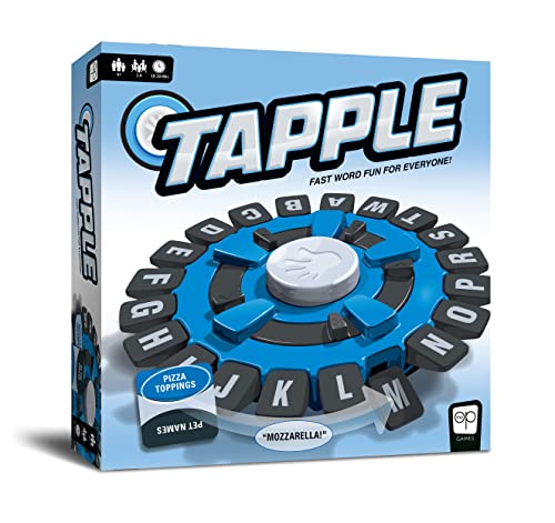 ボードゲーム 英語 アメリカ USAOPOLY TAPPLE? Word Game Fast-Paced Family Board Game Choose a C