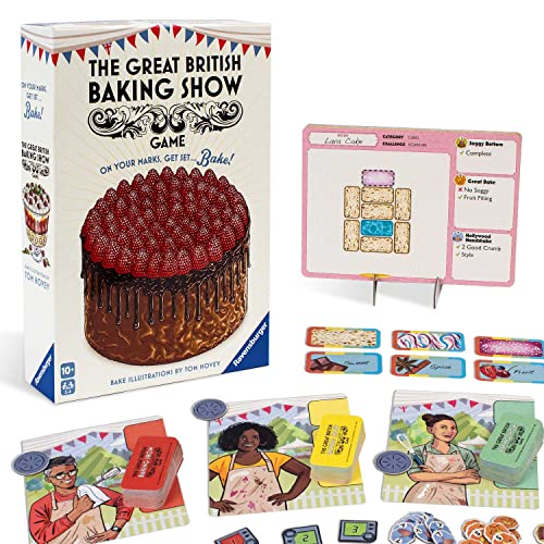 ボードゲーム 英語 アメリカ Ravensburger The Great British Baking Show Game for Gamers and Bakers A