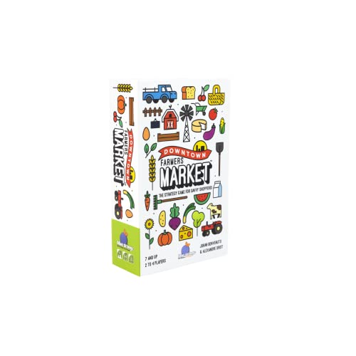 ボードゲーム 英語 アメリカ Downtown Farmer's Market- Family Strategy Game