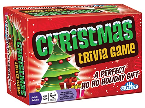 ボードゲーム 英語 アメリカ Cobble Hill Outset Media Christmas Trivia Game - Party Game - Holiday T