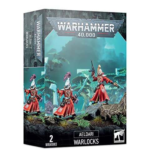 ボードゲーム 英語 アメリカ Games Workshop - Warhammer 40,000 - Aeldari Warlocks