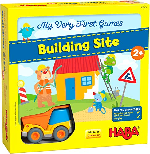 ボードゲーム 英語 アメリカ HABA My Very First Games Building Site Cooperative Game for Ages 2+