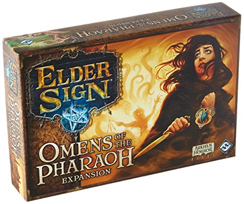 ボードゲーム 英語 アメリカ Elder Sign Omens of the Pharaoh Board Game EXPANSION Horror Strategy