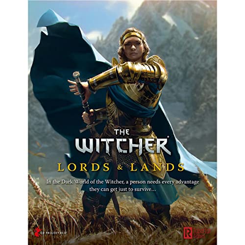 ボードゲーム 英語 アメリカ The Witcher: Lords & Lands by R. Talsorian Games ? A Witcher TRPG Exp