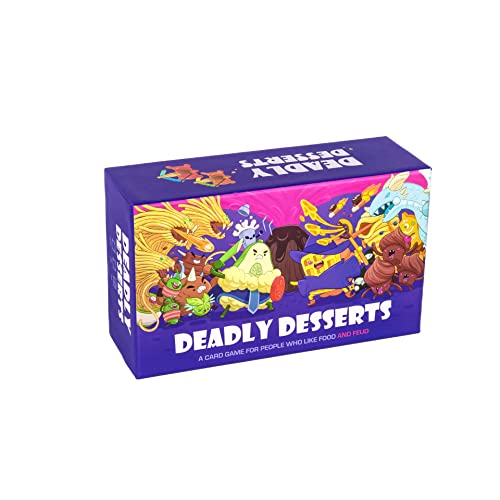 ボードゲーム 英語 アメリカ Deadly Desserts - A Card Game for People Who Like Food and Feud - Famil