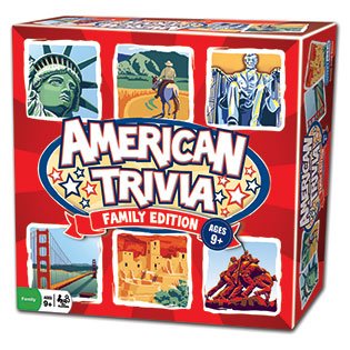 ボードゲーム 英語 アメリカ Outset Media Trivia Game - American Trivia Family Edition - The America