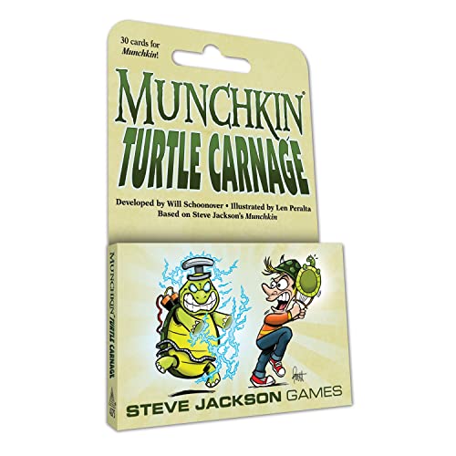 ボードゲーム 英語 アメリカ Steve Jackson Games Munchkin Turtle Carnage