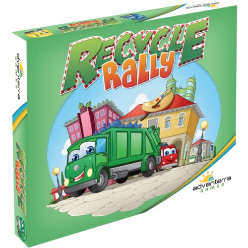 ボードゲーム 英語 アメリカ Recycle Rally- A Family Board Game About Recycling - Fun & Educational