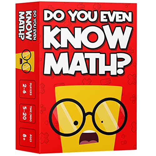 ボードゲーム 英語 アメリカ Do You Even Know Math? The Ultimate Mental Math Game for Kids 8+, Teens