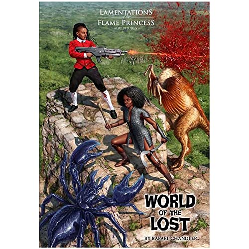 ボードゲーム 英語 アメリカ Lamentations of the Flame Princess: World of The Lost - RPG Book