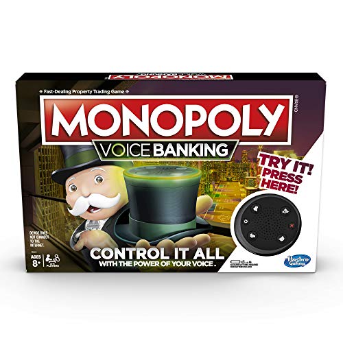 ボードゲーム 英語 アメリカ Monopoly Voice Banking Board Game The Fast Dealing Property Trading Gam