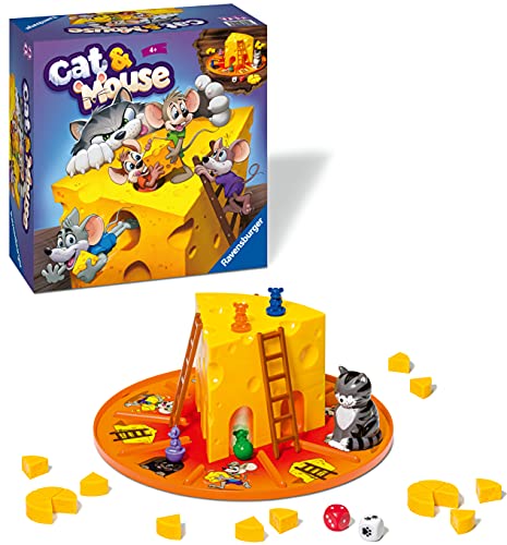ボードゲーム 英語 アメリカ Ravensburger Cat & Mouse Board Games for Children Age 4 Years Up - 2 to