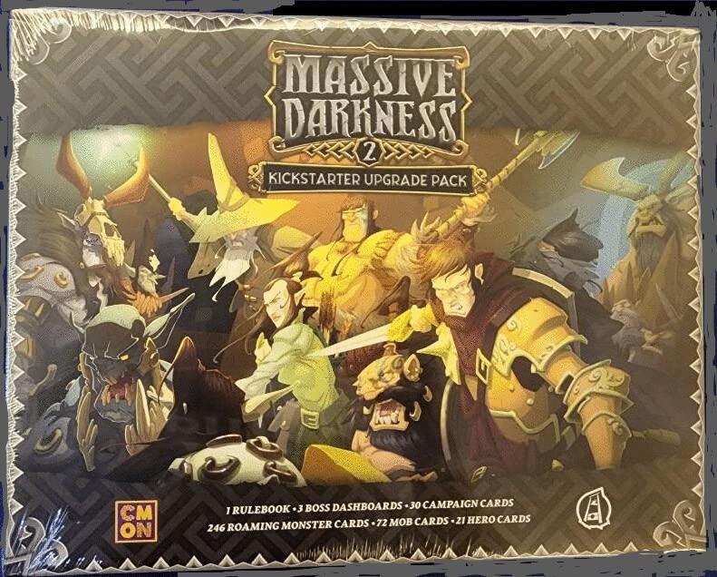 ボードゲーム 英語 アメリカ Massive Darkness 2 Kickstarter Upgrade Pack