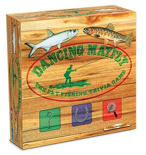 ボードゲーム 英語 アメリカ Dancing Mayfly - The Fly Fishing Trivia Game
