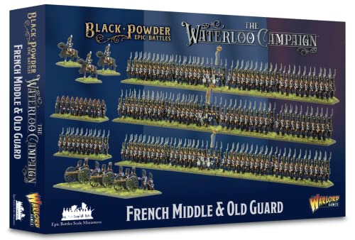 ボードゲーム 英語 アメリカ Warlord Black Powder Epic Battles: The Waterloo Campaign French Middle