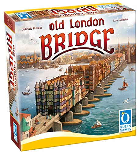 ボードゲーム 英語 アメリカ Old London Bridge Queen Games Board Game