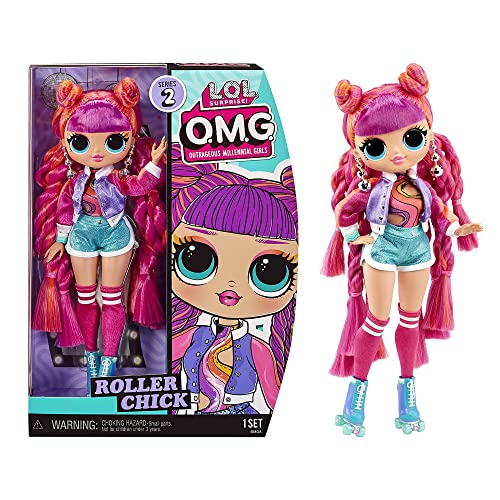 エルオーエルサプライズ 人形 ドール L.O.L. Surprise! OMG Roller Chick Fashion Doll ? Great Gi