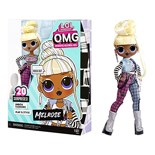 エルオーエルサプライズ 人形 ドール L.O.L. Surprise! OMG Melrose Fashion Doll with 20 Surprises