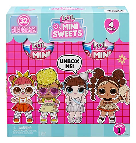 エルオーエルサプライズ 人形 ドール L.O.L. Surprise! Loves Mini Sweets Dolls 4-Pack #2 Jolly Ra