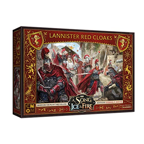 ボードゲーム 英語 アメリカ A Song of Ice and Fire Tabletop Miniatures Game Lannister Red Cloaks Un