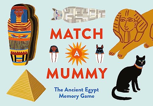 ボードゲーム 英語 アメリカ Laurence King Match a Mummy: The Ancient Egypt Memory Game