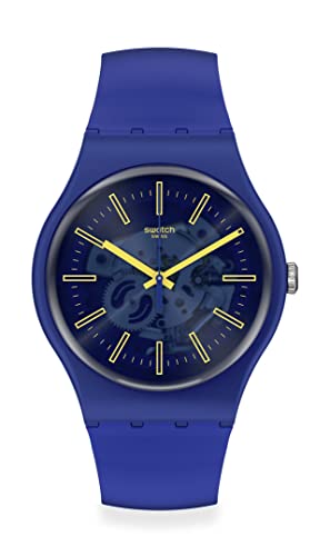 腕時計 スウォッチ レディース Swatch SUNBRUSH SKY Unisex Watch (Model: SO29N101)