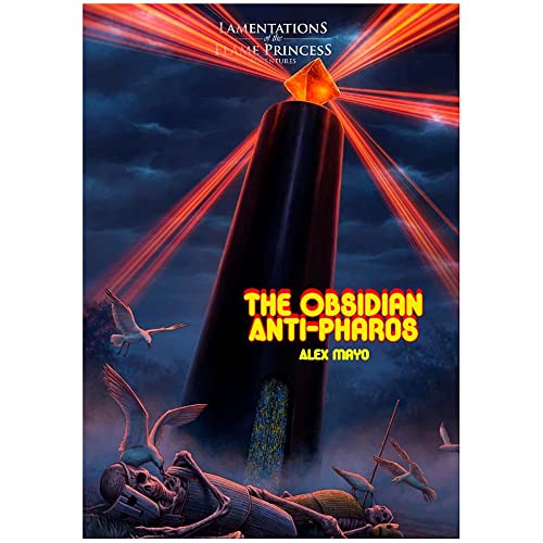 ボードゲーム 英語 アメリカ Lamentations of the Flame Princess The Obsidian Anti-Pharos - RPG Bookl