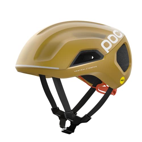 ヘルメット 自転車 サイクリング POC Ventral Tempus MIPS (CPSC) Helmet Cerussite Kashima Metallic/