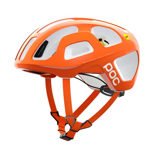 ヘルメット 自転車 サイクリング POC Octal MIPS (CPSC) Cycling Helmet Fluorescent Orange Avip MED
