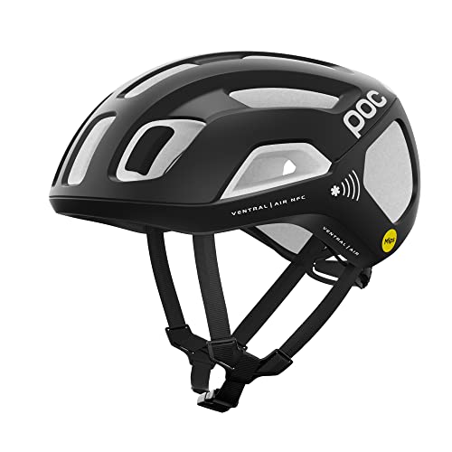 ヘルメット 自転車 サイクリング POC Ventral Air MIPS NFC (CPSC) Cycling Helmet Uranium Black/Hydr