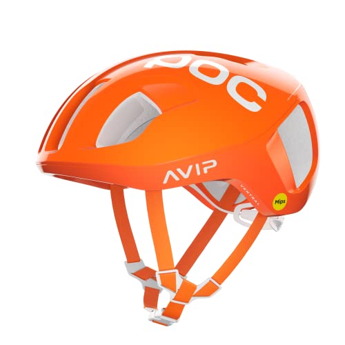 ヘルメット 自転車 サイクリング POC Ventral MIPS (CPSC) Cycling Helmet Fluorescent Orange Avip LR