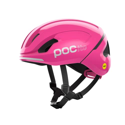 ヘルメット 自転車 サイクリング POC Omne MIPS POCito Fluorescent Pink XSM